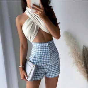 ZARA TEXSTURE SHORTS